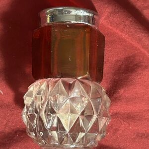 Indiana Glass Ruby Red Flash Kings Crown Diamond Point Vintage